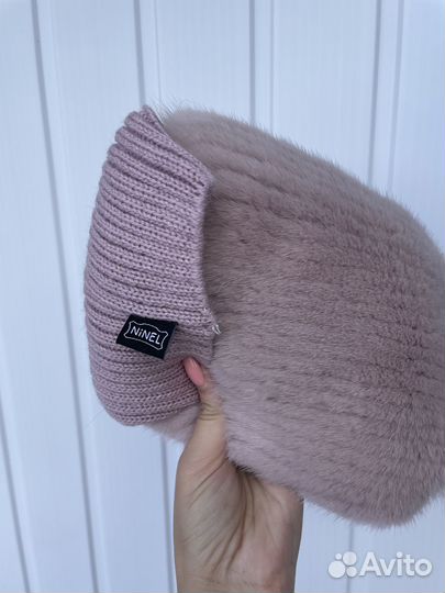 Шапка зимняя меховая женская