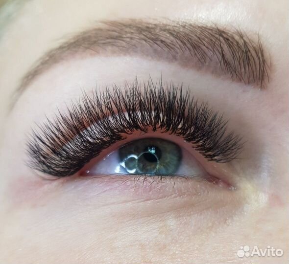 Наращивание, ламинирование + ботокс ресниц. Оформл