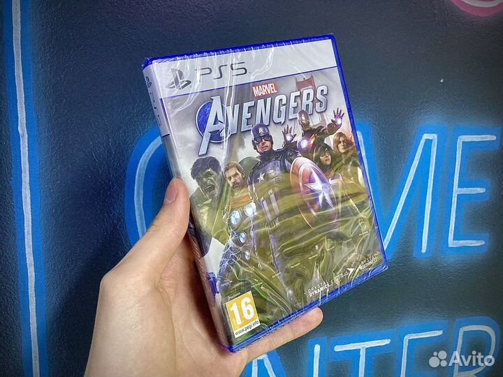 Диск ps5 Marvel Avengers