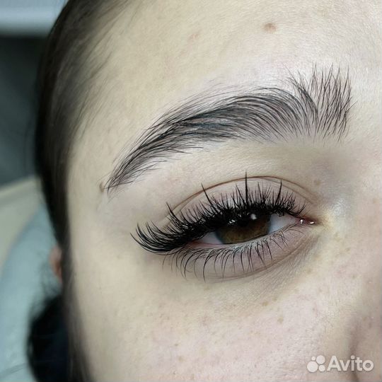 Наращивание ресниц (в кабинете)
