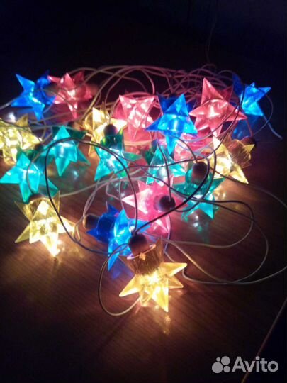 Елочная гирлянда СССР