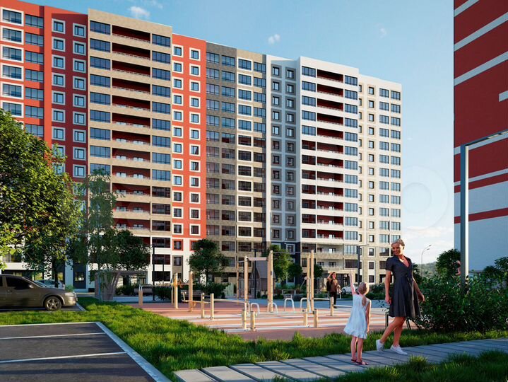 2-к. квартира, 57,7 м², 13/15 эт.