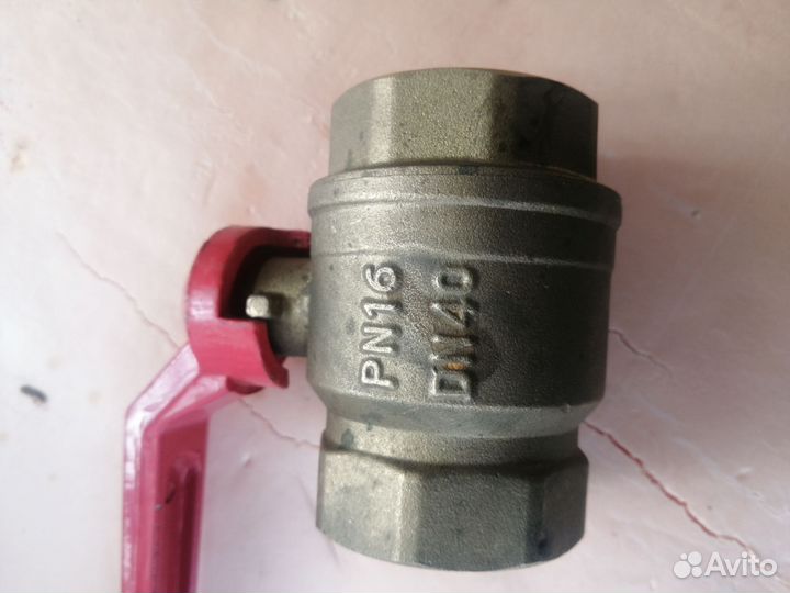 Кран шаровый ду 40