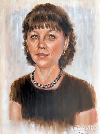 Художник. Портрет Картина маслом по фото на заказ