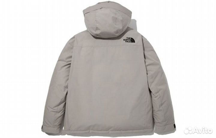 THE north face Down Jacket Unisex Gray (54 (XL)