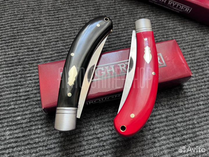 Нож Rough Ryder Large Bow Trapper. Оригинал. Новый