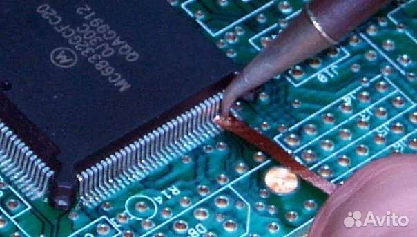 Пайка микросхем
