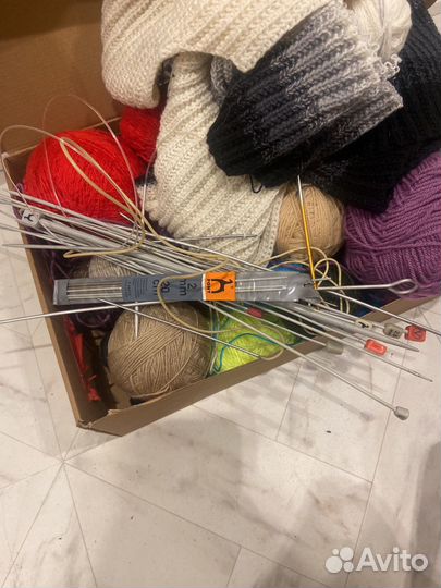 Пряжа нитки для вязания цена за все