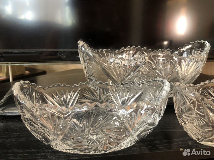 Хрустальные вазы СССР