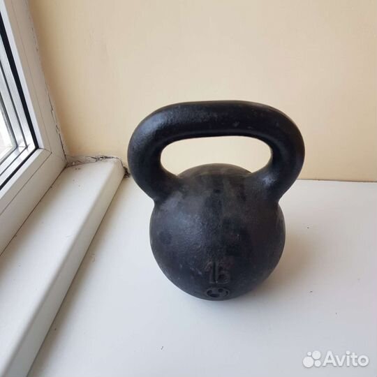 Гиря чугунная 16 кг