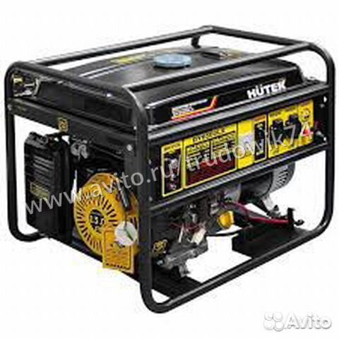Бензиновый генератор на 5,5 кВт Huter 6500