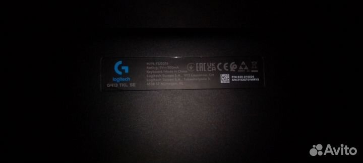 Игровая клавиатура logitech g413 TKL SE