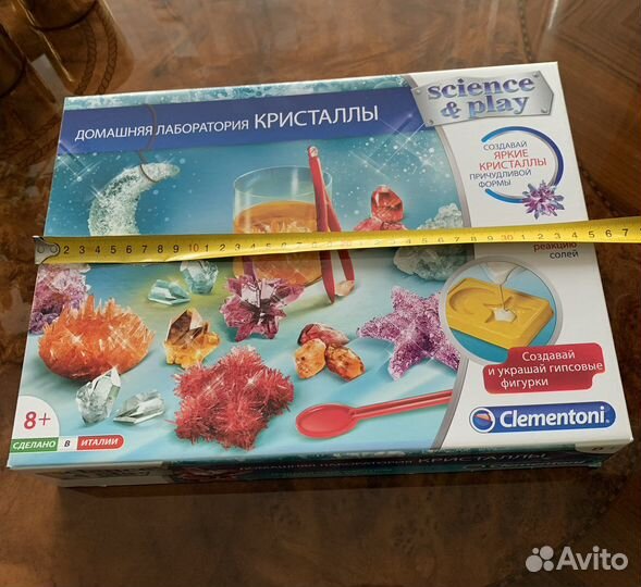 Набор Clementoni Создай кристаллы 50629