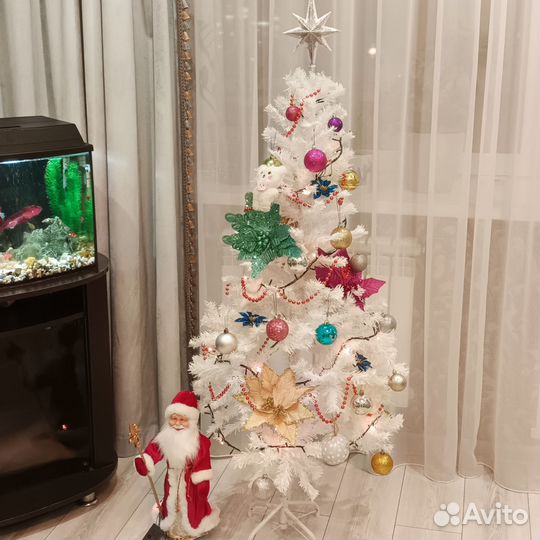 Ель искусственная белая