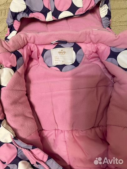 Комбинезон весна осень для девочки 80