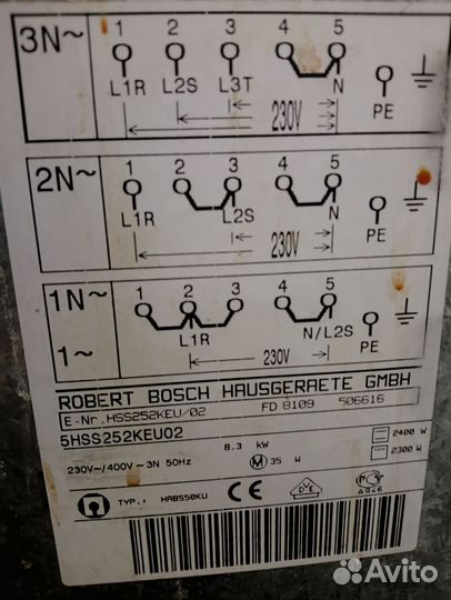 Запчасти для Плиты Bosch HSS252KEU