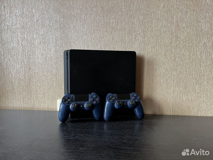 Sony playstation 4 slim 1tb + диски