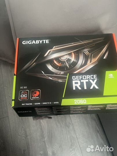 Видеокарта rtx 2060