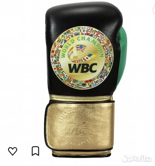Боксерские перчатки Title WBC Green Belt