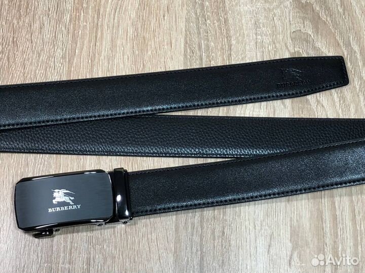 Ремень Burberry мужской кожаный. Автомат
