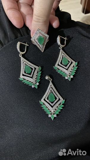 Серебряный комплект