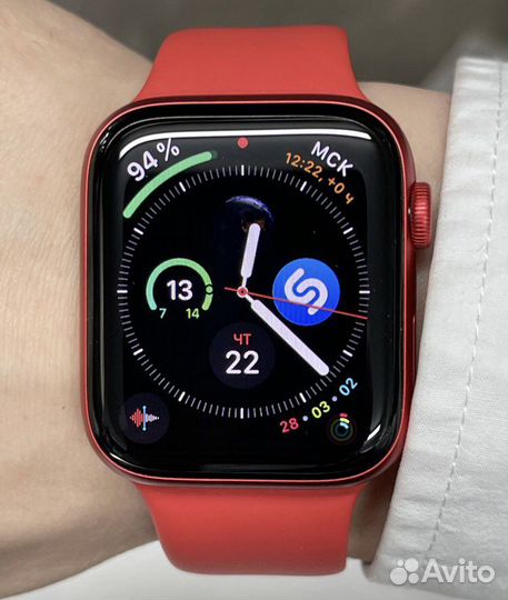 Apple watch nike s6 44 mm red