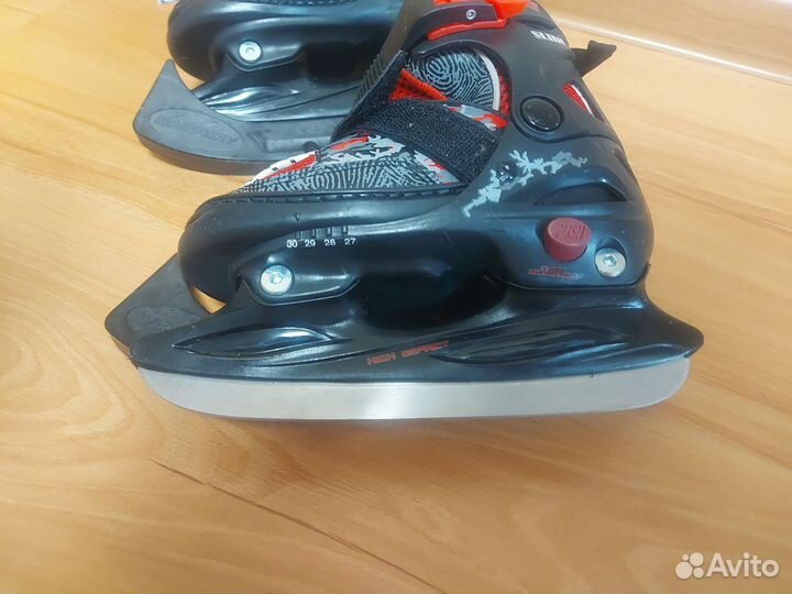 Коньки детские раздвижные 27-30 р