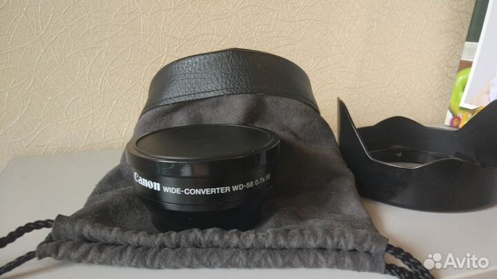 Широкоугольный конвертер Canon WD-58 0.7x58