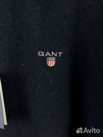 Синяя рубашка Gant