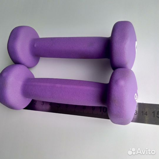 Гантели фитнес 0,5 кг