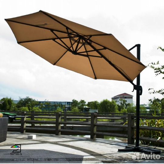 Зонт для кафе AFM-300DB-Beige