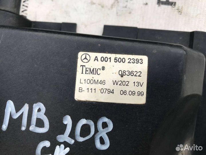 Вентилятор охлаждения Mercedes W202