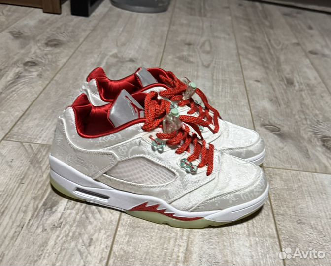 Jordan 5 Retro Low clot White Silk 20th