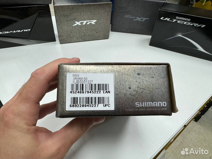 Педали контактные Shimano XTR PD M9100 Race SPD