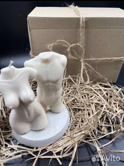 Свечи подарок восковые Мужское и Женское