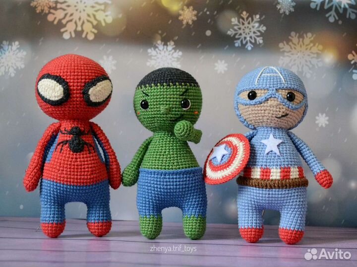 Игрушки супергерои