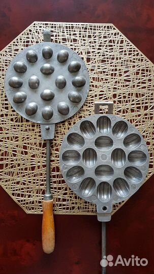 Форма для выпечки печенья Орешки (Орешница СССР)