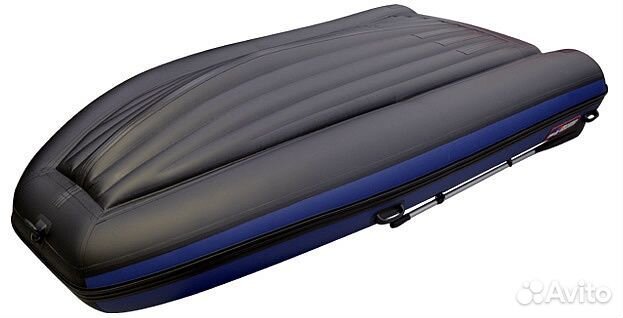 Лодка пвх хантер 360 А синий/чёрный