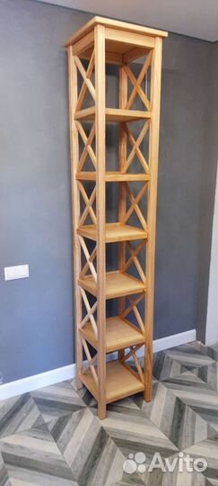 Стеллаж из массива ясеня