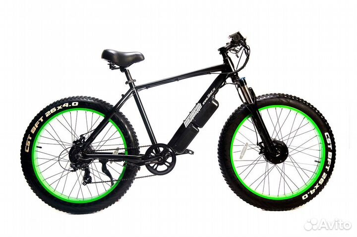 Электровелосипед, фэтбайк Медведь 500x500