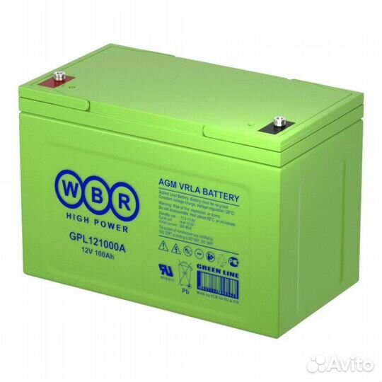 Аккумулятор WBR GPL 121000