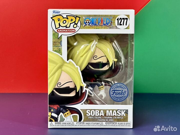 Funko Pop Anime 1277 Soba Mask (One Piece SE)