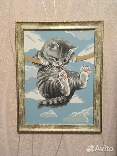 Готовые картины по номерам