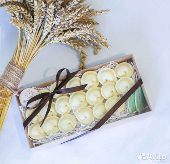 Шоколадный подарок/пельмени