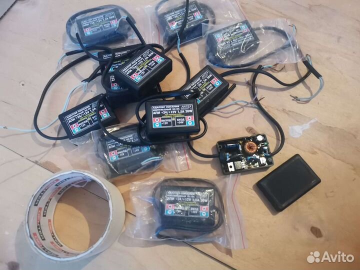 Адаптеры питания 24В на 12В