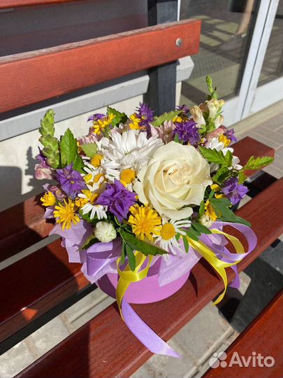 Живые цветы букеты