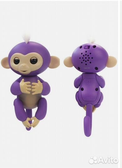 Интерактивная обезьянка fingerlings