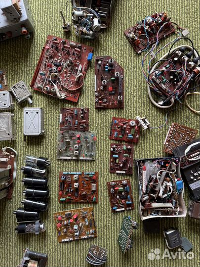 Радиодетали, радиозапчасти, платы СССР