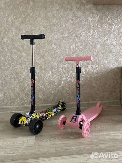 Самокат детский трехколесный