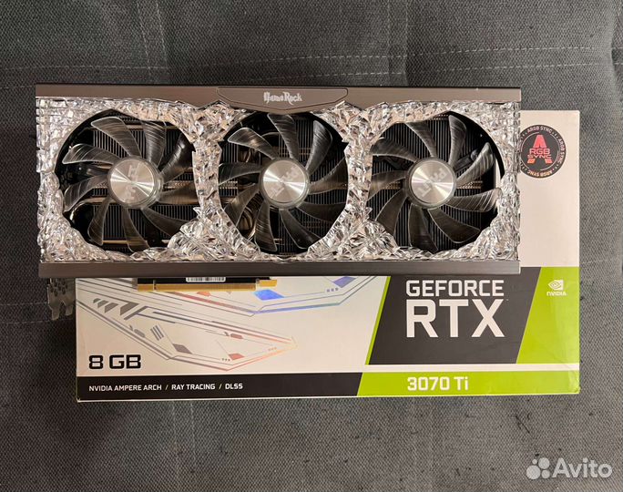 Видеокарта rtx 3070 ti gamerock